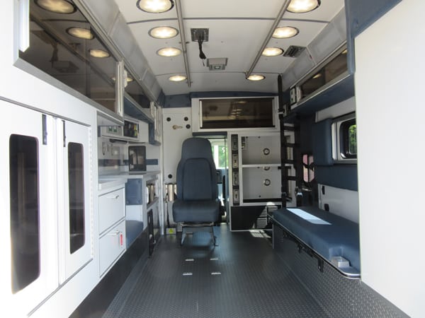 Braun Remount of a 2014 Ford E-450 IU Health- Bedford - Penn Care, Inc.