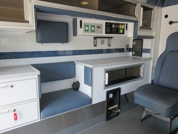 Braun Remount of a 2014 Ford E-450 IU Health- Bedford - Penn Care, Inc.