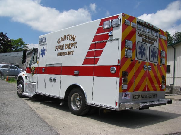 2014 Braun Super Chief International 4300LP Type I Canton City Fire ...