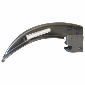 Laryngoscope Blade, MedSource Fiber Optic, Single-Use (Disposable),