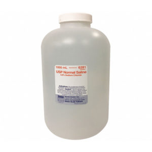 Fluid, 0.9% Sodium Chloride Bottle