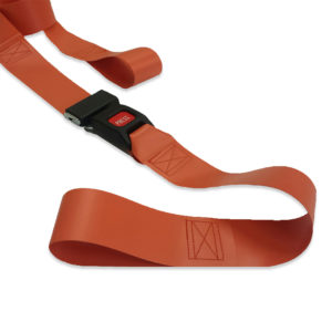 Backboard/Cot Strap, 2-Piece Loop-Lok Auto Buckle 5’ Impervious Vinyl