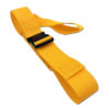 Backboard/Cot Strap, Disposable 2-Piece Loop-Lok Plastic Side Release 5’ Economy Polypropylene