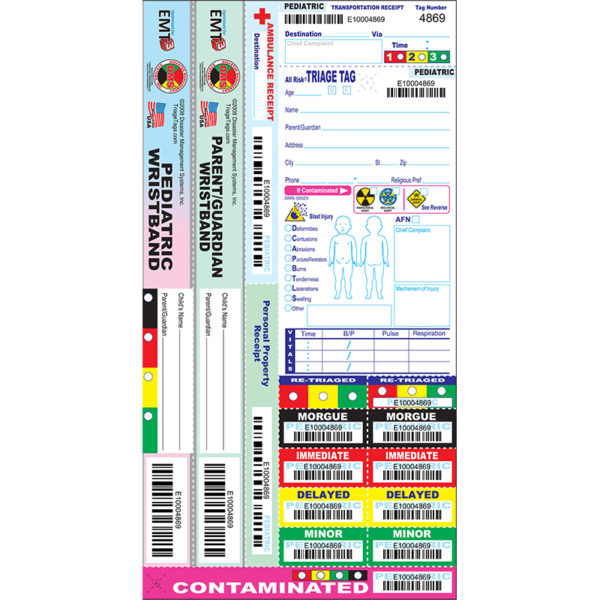 Triage Tag, All Risk - Penn Care, Inc.