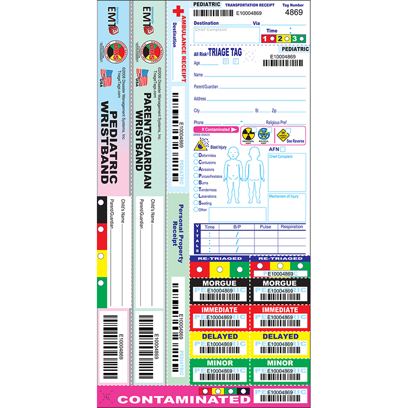 Triage Tag, All Risk - Penn Care, Inc.