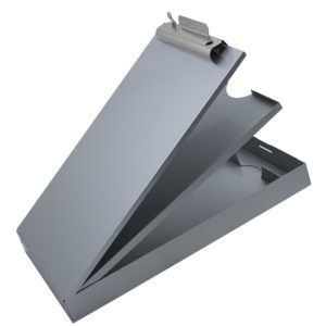 Clipboard, Cruiser-Mate Aluminum w/ Divider,