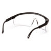 Safety Glasses, Integra, Clear Lens with Black Frame,