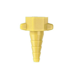 Plastic Nipple & Nut, Disposable,