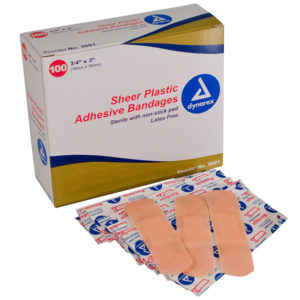 Bandage, Sheer Plastic, Sterile,