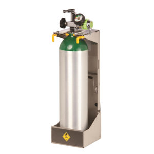 Oxygen Cylinder Mount, Zico Strapless Bracket System,