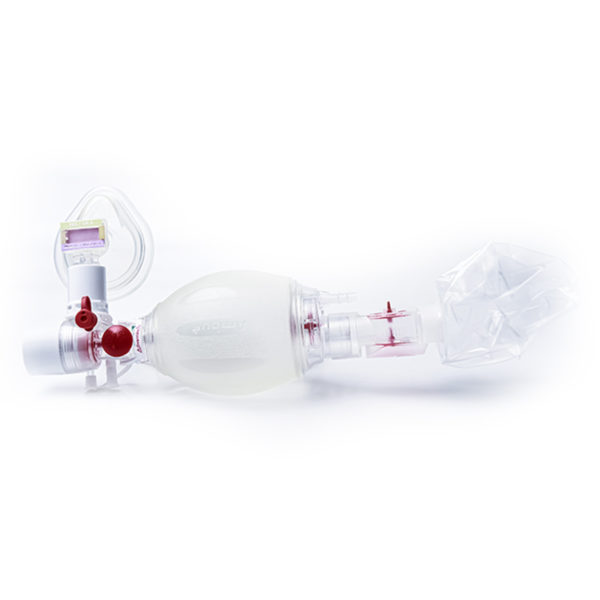 BVM, Ambu SPUR II Infant, Pop-Off Valve, CO2 Detector, - Penn Care, Inc.