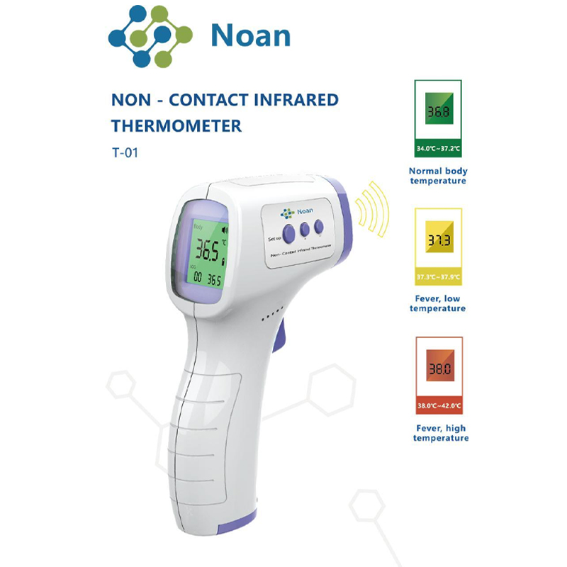 Non-Contact InfraRed Elevated Skin Temperature Thermometer