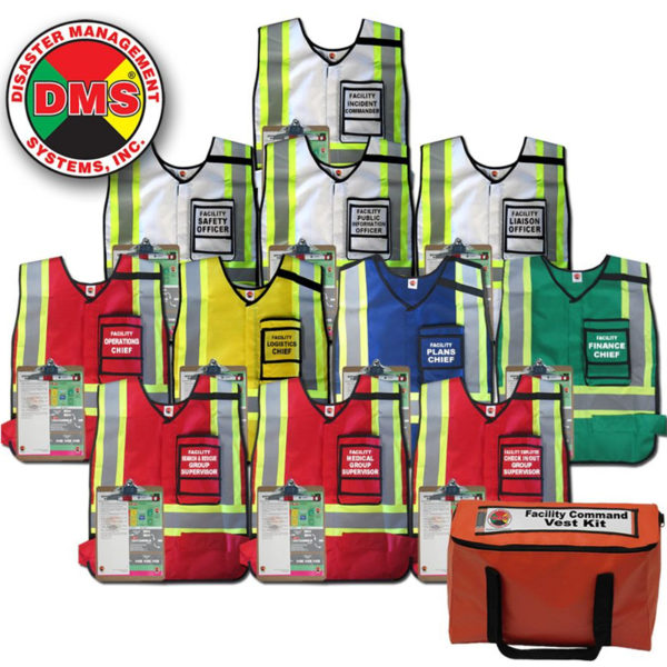 Vest Kit, NIMS/ICS Facility Command, - Penn Care, Inc.