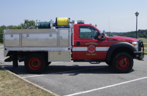 Wildland Fire FastLane emergency vehicle.