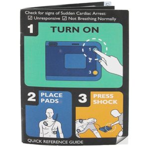 AED, Philips HeartStart FRx Quick Reference Card