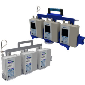 Infusion Pump Mount, Technimount, Baxter Spectrum iQ, Pro Series 121