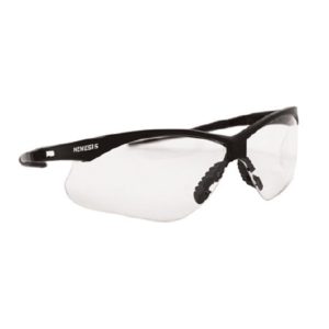 Eye Protection, Clear Lens with Black Frame