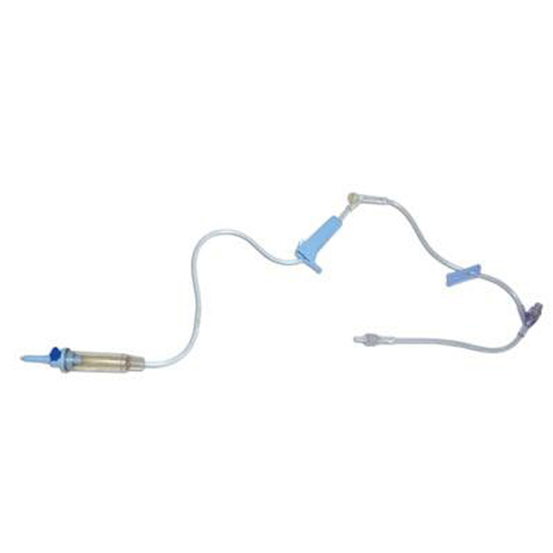 IV Tubing, 2 Site Needleless, 1 Luer Lock, 1 Split-Septum, 92, 10