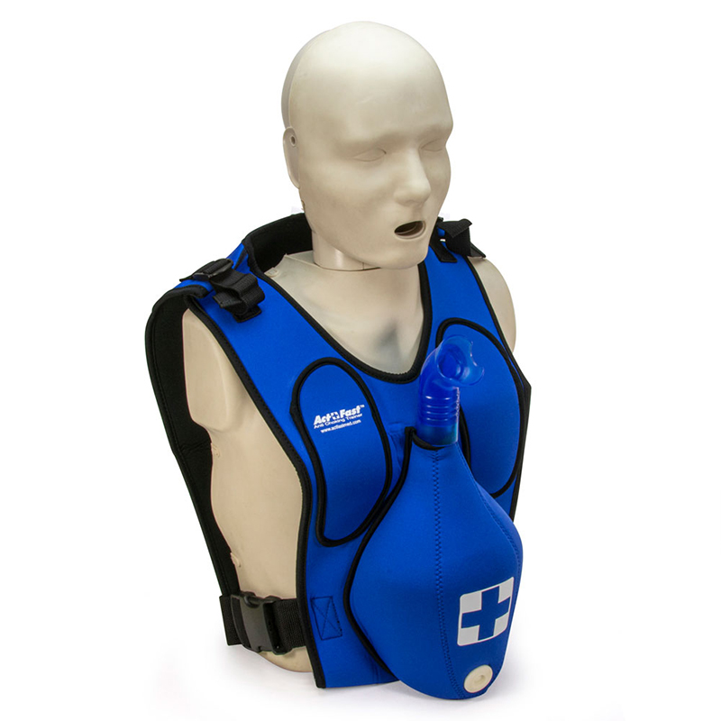 NOALED Adult First Aid Vest Wearable Airway Obstruction First Aid Training Vest  Choking First Aid Training Vest Foreign Matter Stuck Throat Vest :  : Business, Industry & Science