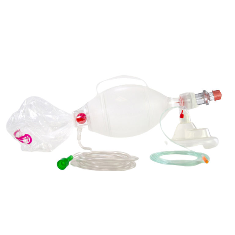 BVM, Ambu SPUR II with Mask, Reservoir, Expiratory Filter, Peep Valve ...