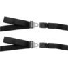 Backboard / Cot Strap, Ferno 2-Piece Metal Buckle,