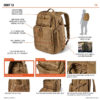 Bag, 5.11 RUSH 24 2.0 BackPack 37L,