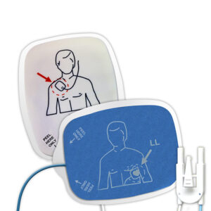 Defibrillator Electrode, Zoll, Radiolucent Adult/Child Leads Out,