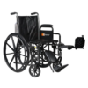 Wheelchair, Dynarex, DynaRide Series 2, with Elevating Leg Rest and Detachable Arms,