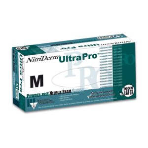 Gloves, Nitriderm Ultra Pro, Cobalt Blue, 5.1 MIL, Powder-free Nitrile,