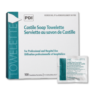 Disinfectant, PDI Castile Soap Towelettes,