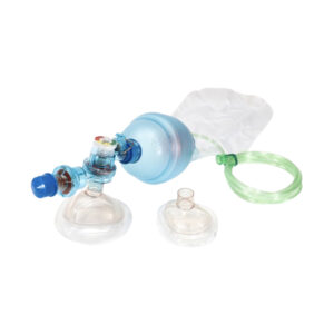 BVM, Mercury Medical, CPR-2+, Pop-off, Oxygen Bag Reservoir, Manometer, Peep Valve, Small Adult,