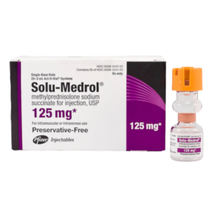 Solu-Medrol, 125mg/2mL Act-O-Vial,