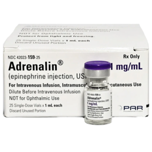 Adrenalin Injection, 1mg/mL SDV 1mL,