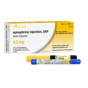 Epi-Pen, Auto Injection, 0.3mg/0.3ml,