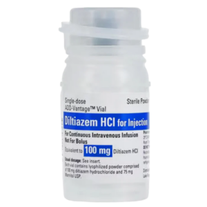 Diltiazem HCL Injection, 100mg Add-Vantage Vial, SDV 100mg/5mL,