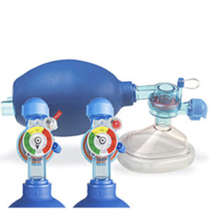 BVM, CPR-2 Bag, Oxygen Bag Reservoir, LiteSaver® Manometer 0-60cm H2O