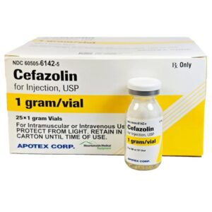 Cefazolin Sodium Injection, 1gm/10mL,