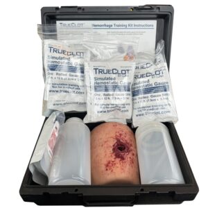 Training Kit, TrueClot Wound Packing,